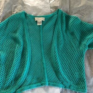 Doncaster women’s shrug sweater size Medium